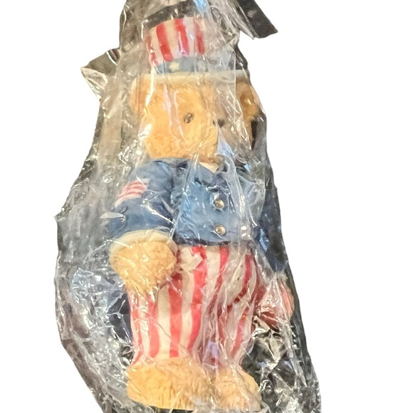 Vintage Cherished Teddies Uncle Sam Figurine‎ NIB - Picture 3 of 4